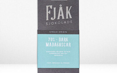 Fjåk Sjokolade Sambirano Valley Madagascar 70% Dark Chocolate Bar