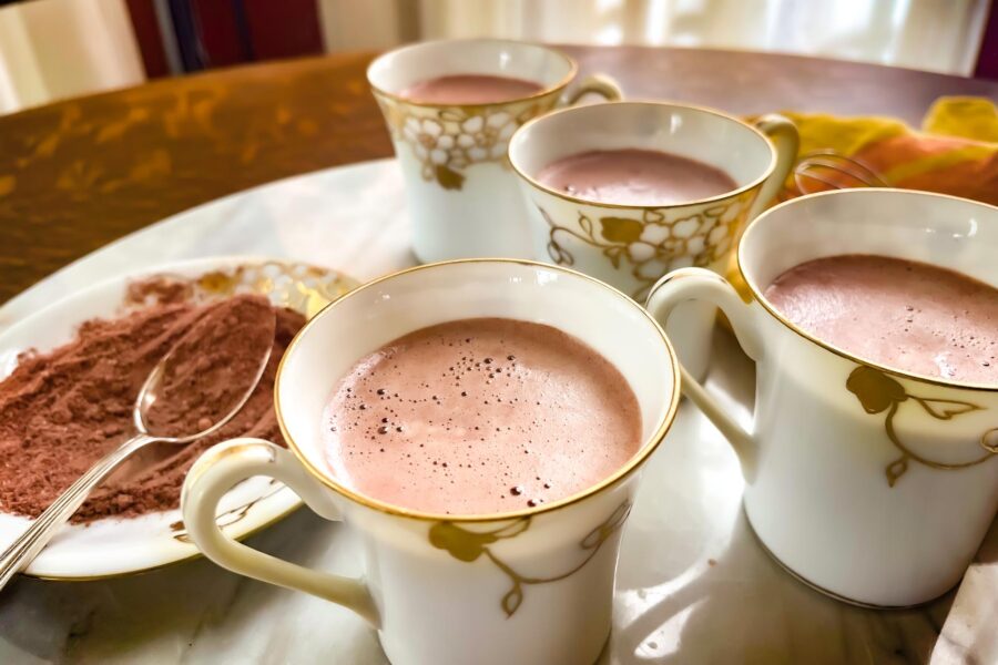 Goodnow Farms House Blend Hot Cocoa Mix Lifestyle