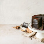 deZaan Crimson Red Cake with Carbon Black Frosting Lifestyle Recipe