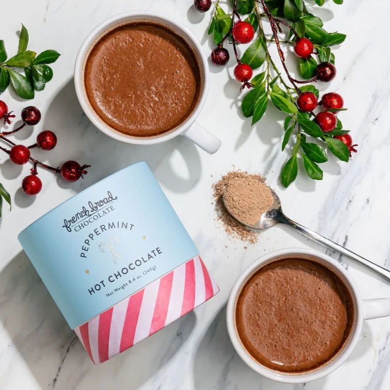 French Broad Chocolate Peppermint Hot Chocolate Mix