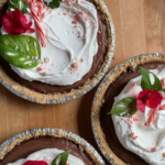 Guittard Chocolate Candy Cane Pie