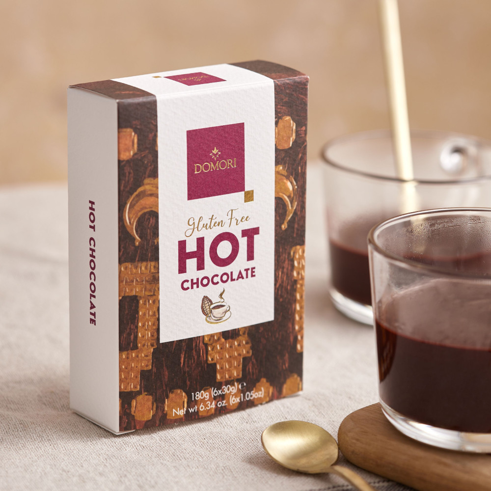 Domori 6-Piece Single Serve Hot Chocolate Lifestyle