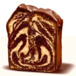 Prova Vanilla Chocolate Marble Cake with Rum Coating