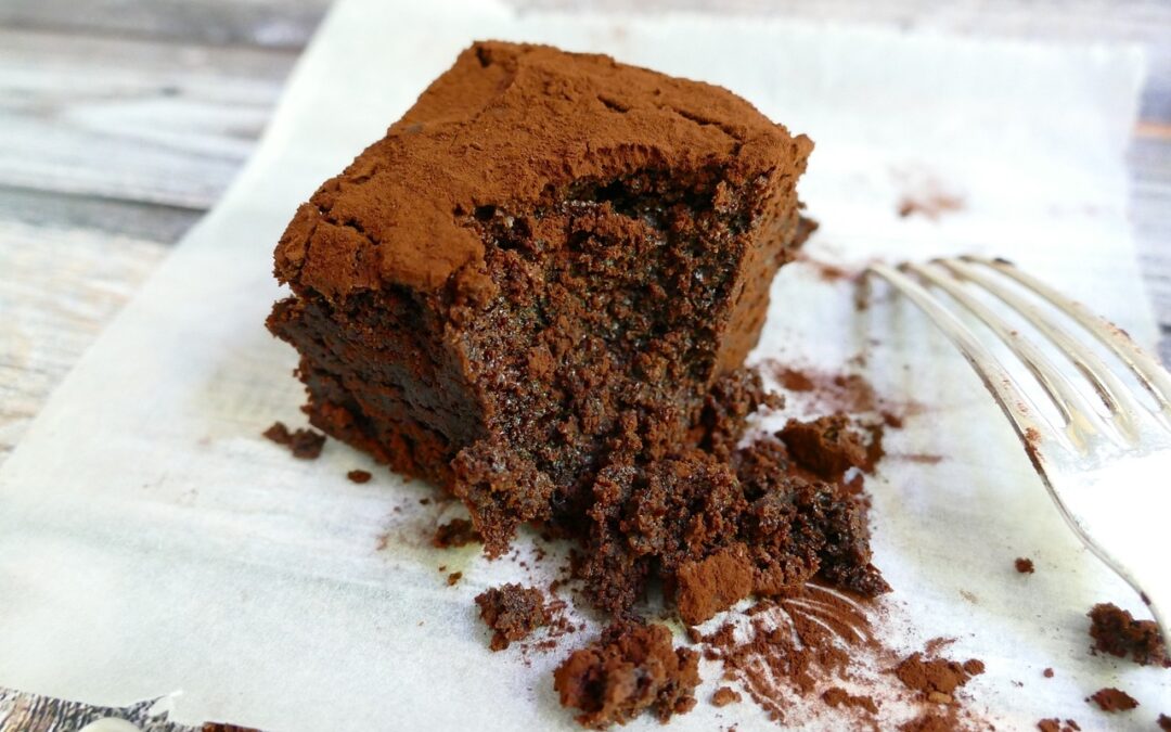 Guittard Spiced Rum & Raisin Chocolate Brownies