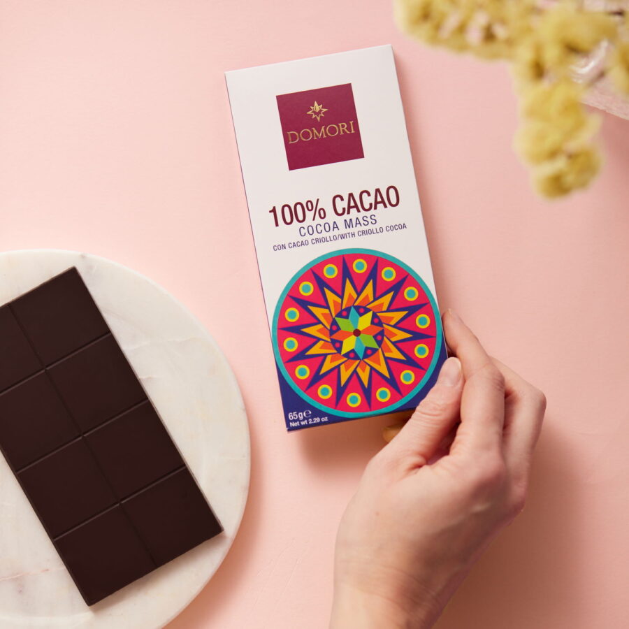 Domori Empowered Criollo 100% Cocoa Bar Lifestyle