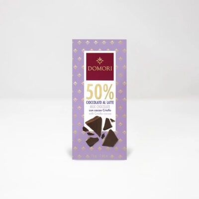 Domori Intense 50% Milk Chocolate Bar
