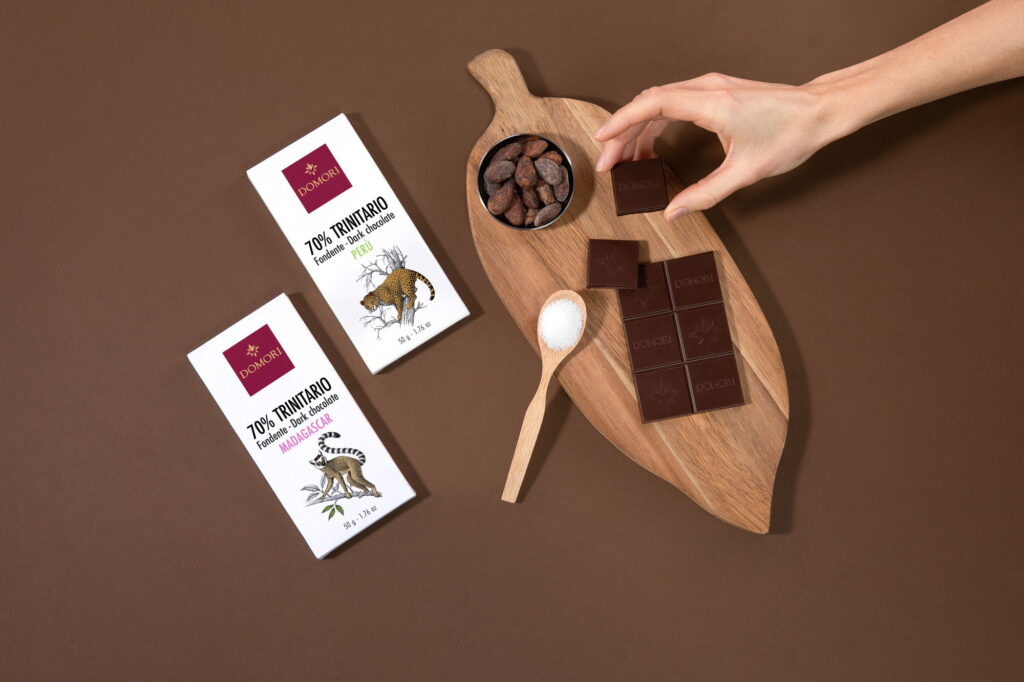 Domori Trinitario Origin Chocolate Bars Lifestyle