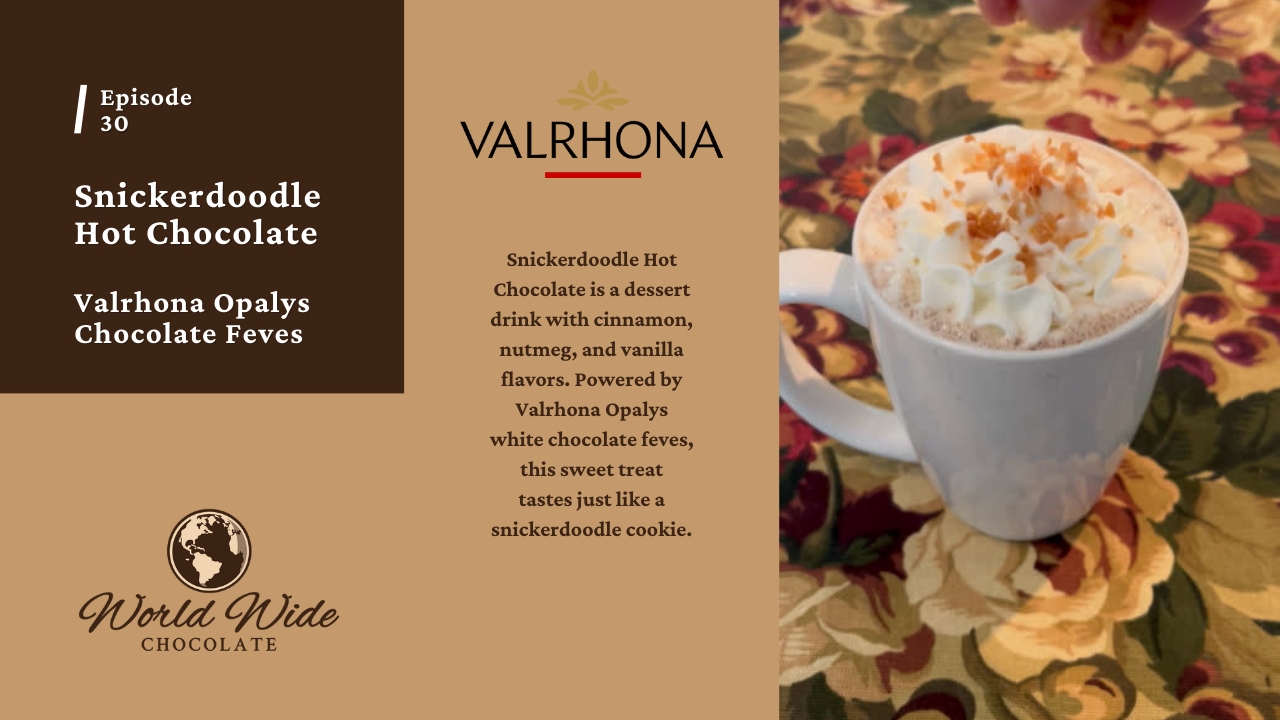 Valrhona Snickerdoodle Hot Chocolate