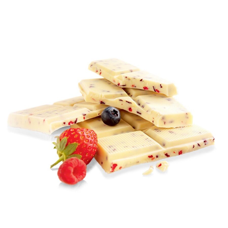 Butlers Creamy White Chocolate Bar with Mixed Berries Loose
