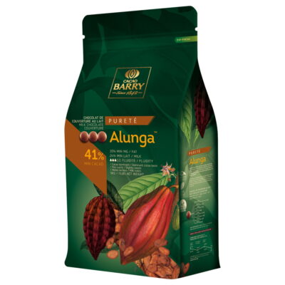 Cacao Barry Alunga 41% Milk Couverture Chocolate Pistoles