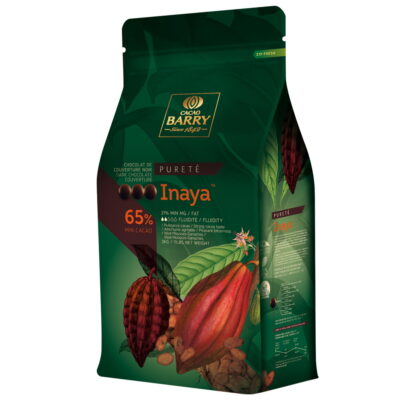 Cacao Barry Inaya 65% Dark Couverture Chocolate Pistoles