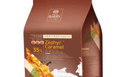 Cacao Barry Zéphyr Caramel 35% Caramelized White Couverture Chocolate Pistoles