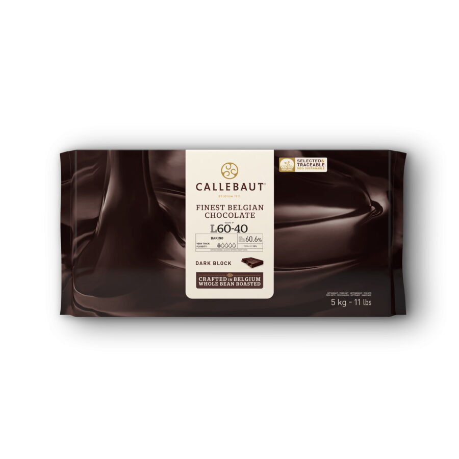 Callebaut L60-40 60.6% Dark Chocolate Block