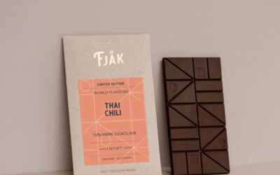 Fjåk Limited Edition Chanthaburi Thailand 70% Dark Chocolate Bar with Bird’s Eye Chili