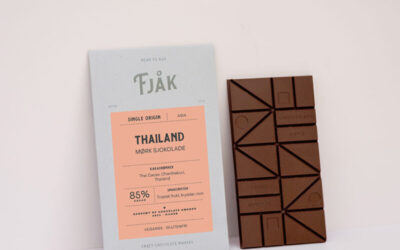 Fjåk Chanthaburi Thailand 85% Dark Chocolate Bar