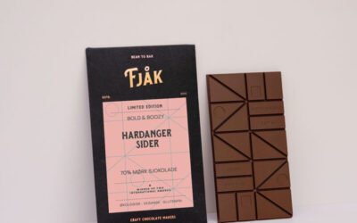 Fjåk Limited Edition Tanzania 70% Dark Chocolate Bar with Hardanger Cider