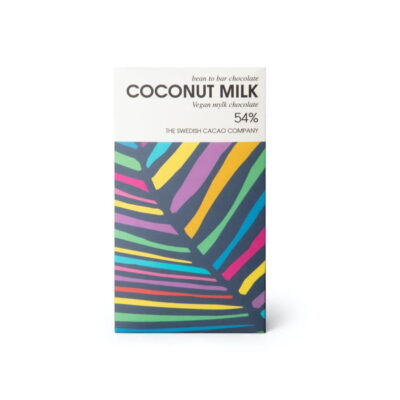 Svenska Kakao 54% Coconut Milk Chocolate Bar