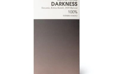 Svenska Kakao Darkness Kokoa Kamili Tanzania 100% Dark Chocolate Bar