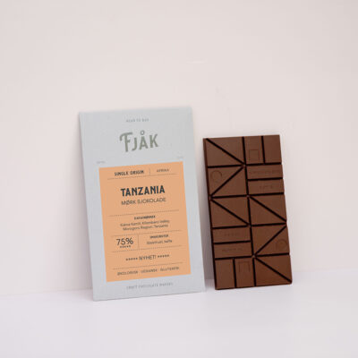 Fjak Kokoa Kamili Tanzania 75% Dark Chocolate Bar