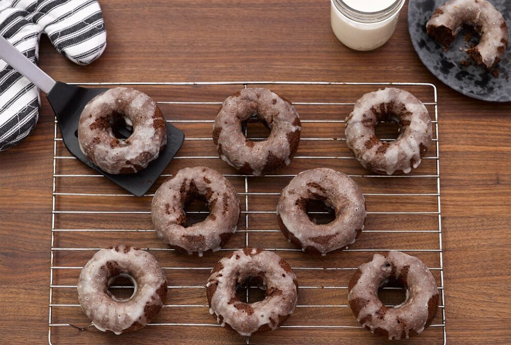 Lake Champlain Chocolate Glazed Doughnuts