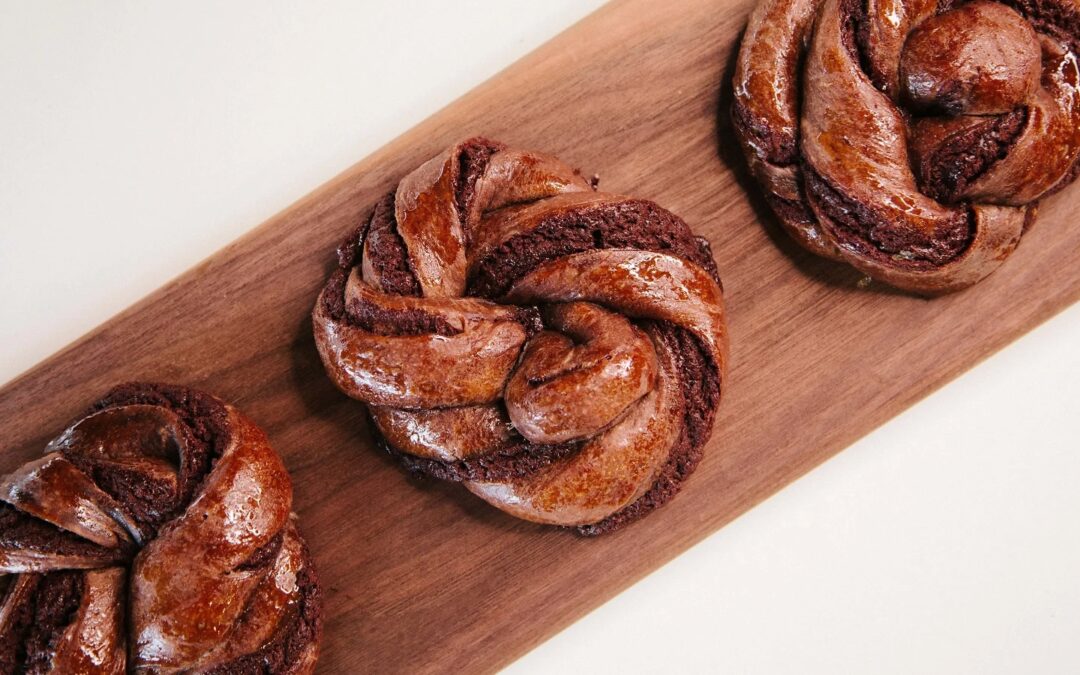 Dick Taylor Chocolate Brioche Twist Buns