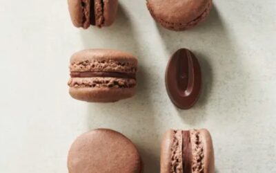 Valrhona Manjari Plant Based Macarons