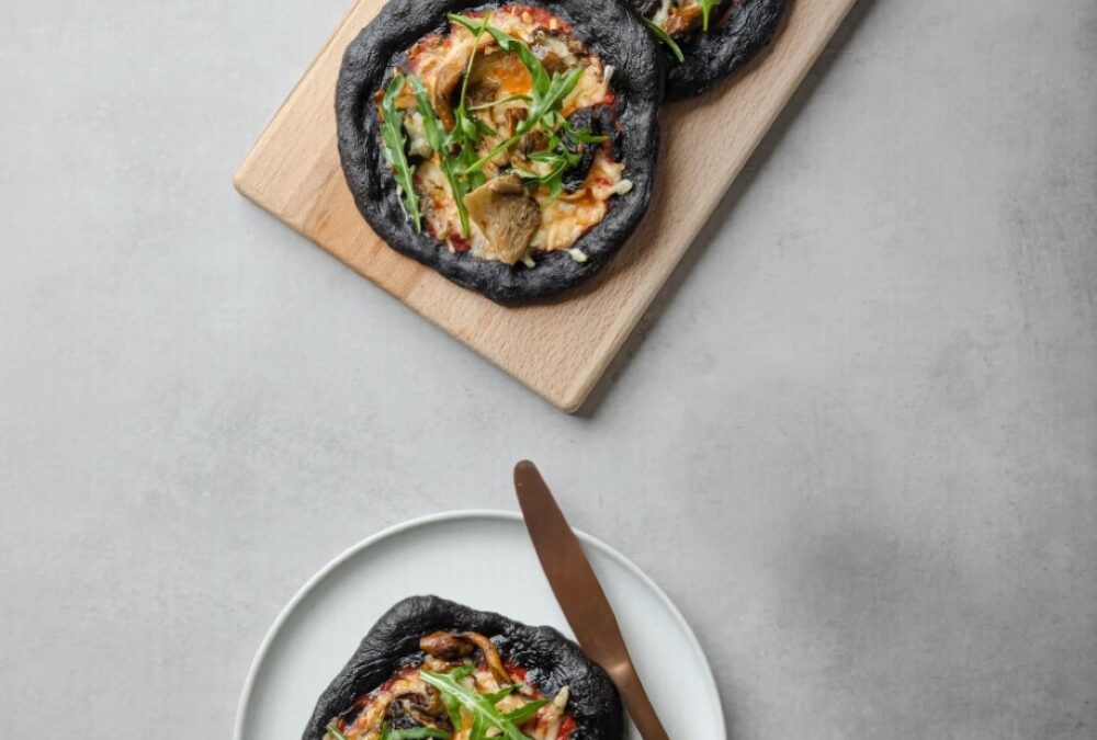 deZaan Carbon Black Vegan Pizza