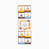 Dolfin 24-Piece Assorted Milk & Dark Chocolate Biscuit Napolitains