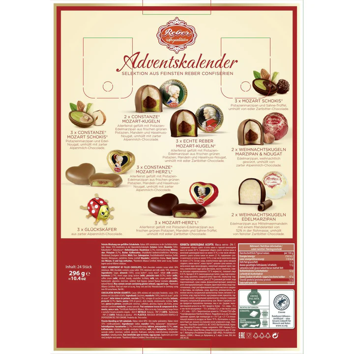 Reber Chocolate Specialty Assortment Advent Calendar - Image 2