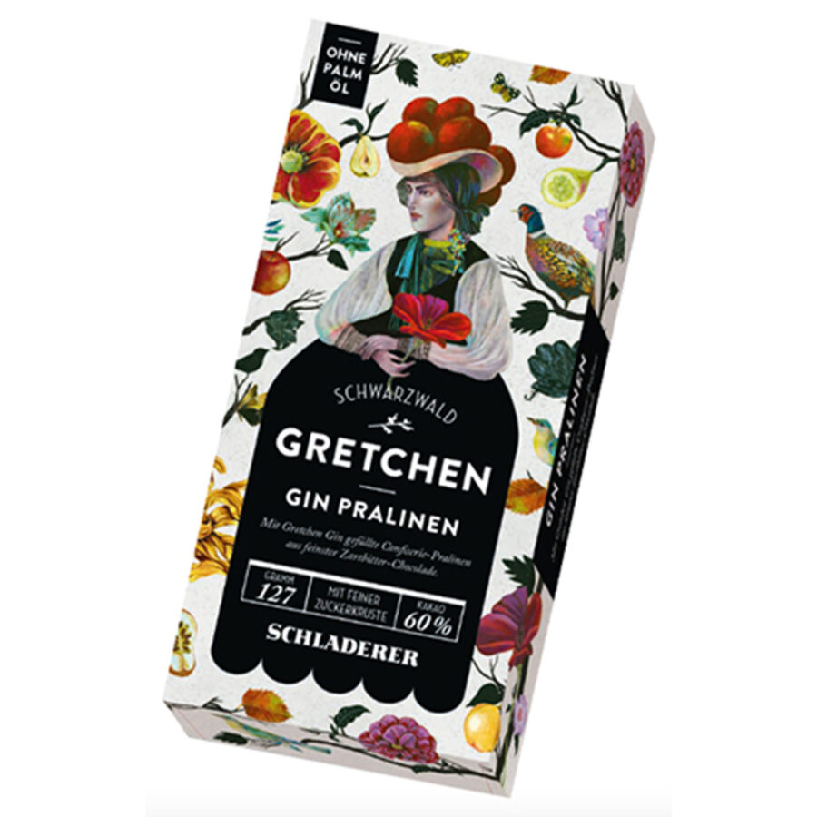 Schladerer Gretchen Gin Dark Chocolate Pralines