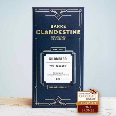 Clandestine Kilombero Tanzania 73% Dark Chocolate Bar