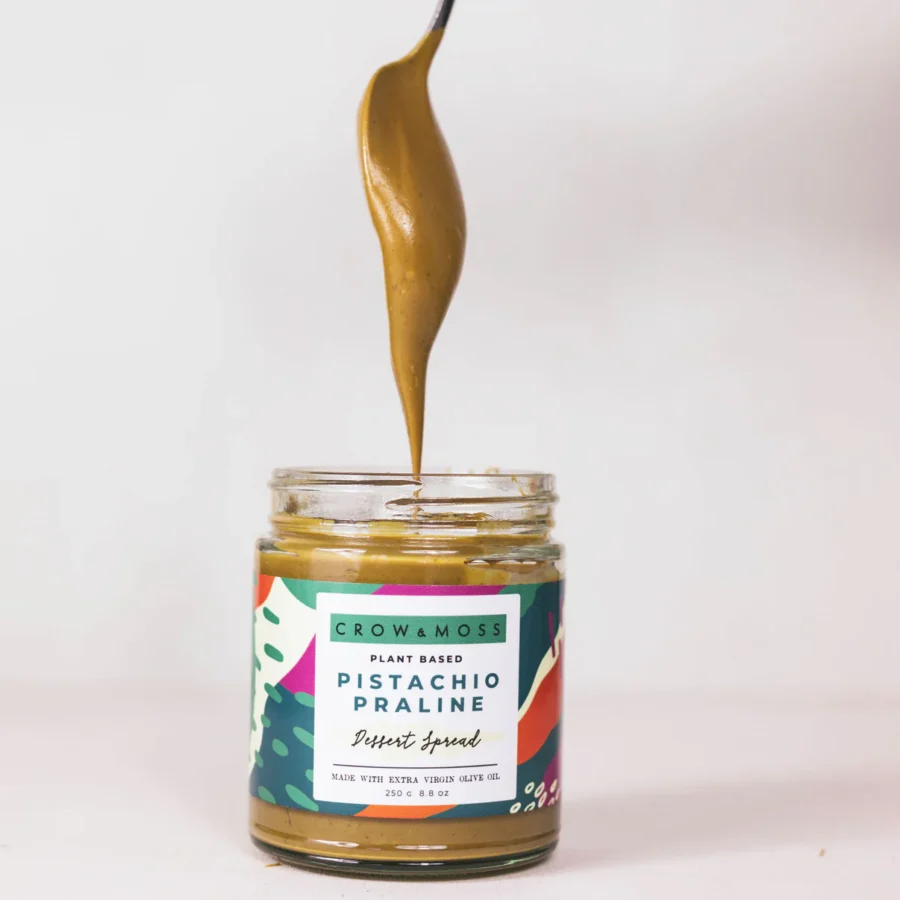 Crow & Moss Pistachio Praline Dessert Spread Lifestyle