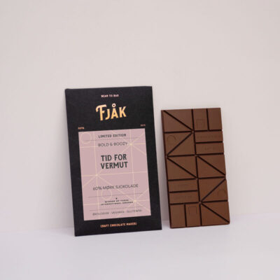 Fjåk Limited Edition Tanzania 70% Dark Chocolate Bar with Vermouth