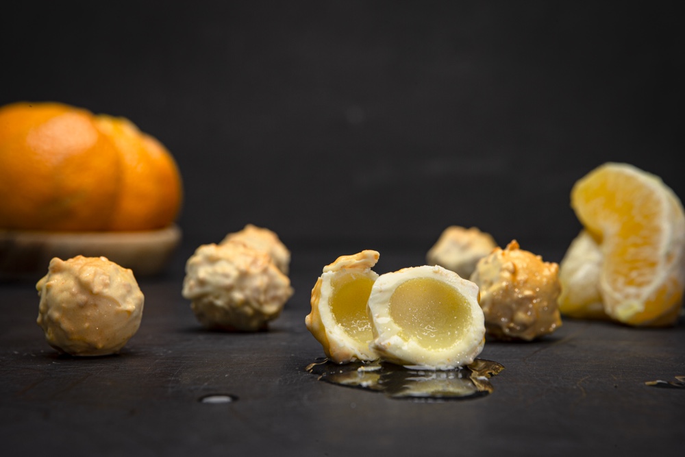 Smet White Chocolate Orange Blossom Truffle