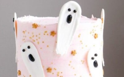 Valrhona Spooky Ghost Chocolate Decoration