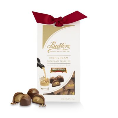 Butlers Milk Chocolate Truffles with Irish Cream in Ribbon Tote