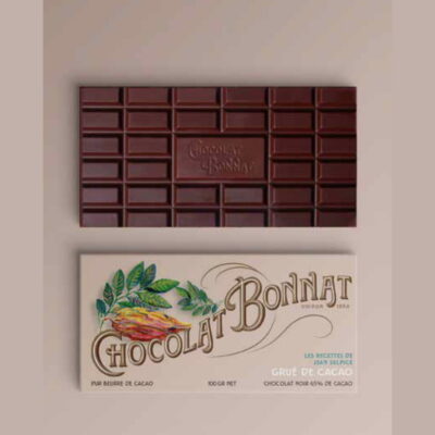 Chocolat Bonnat 65% Dark Chocolate Bar with Cocoa Nibs