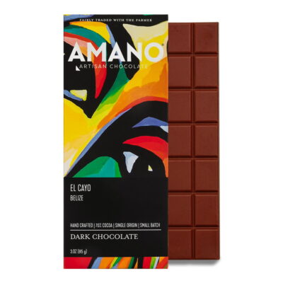 Amano El Cayo Belize 70% Dark Chocolate Bar