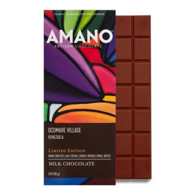 Amano Limited Edition Ocumare Village Venezuela 48% Milk Chocolate Bar