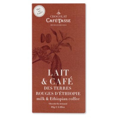 Café-Tasse 38% Milk Chocolate Bar with Ethiopia Sidamo Coffee