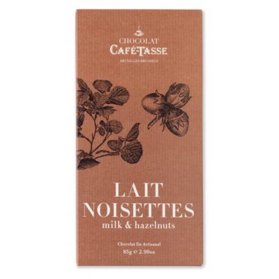 Café-Tasse 38% Milk Chocolate Bar with Hazelnuts