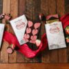 Dick Taylor Strawberries & Cream Dark & White Chocolate Bar Lifestyle