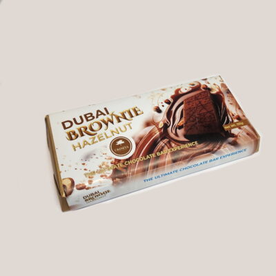 Omniya Delicacy Brownie Hazelnut Dubai Chocolate Bar