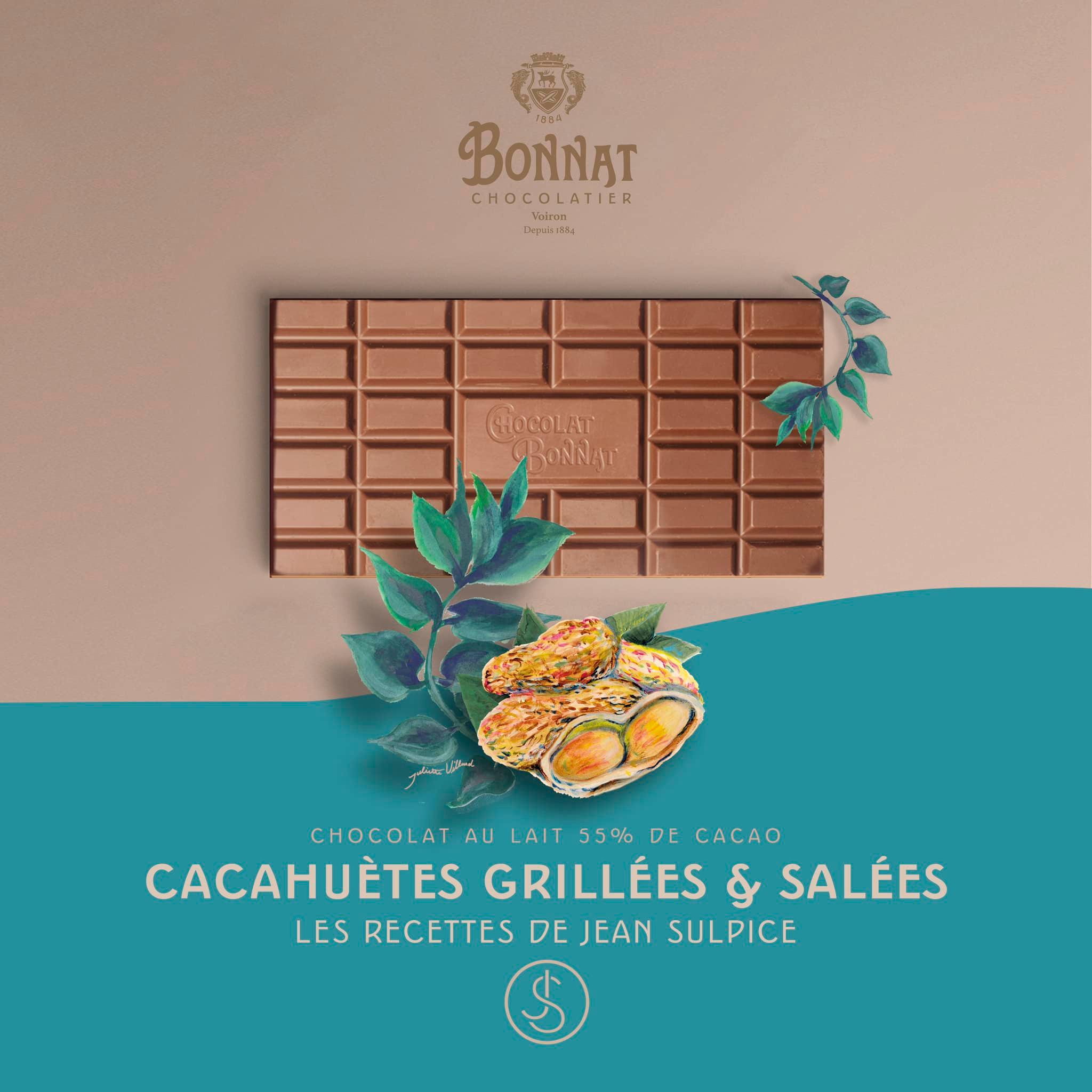 Chocolat Bonnat 65% Dark Chocolate Bar with Cocoa Nibs