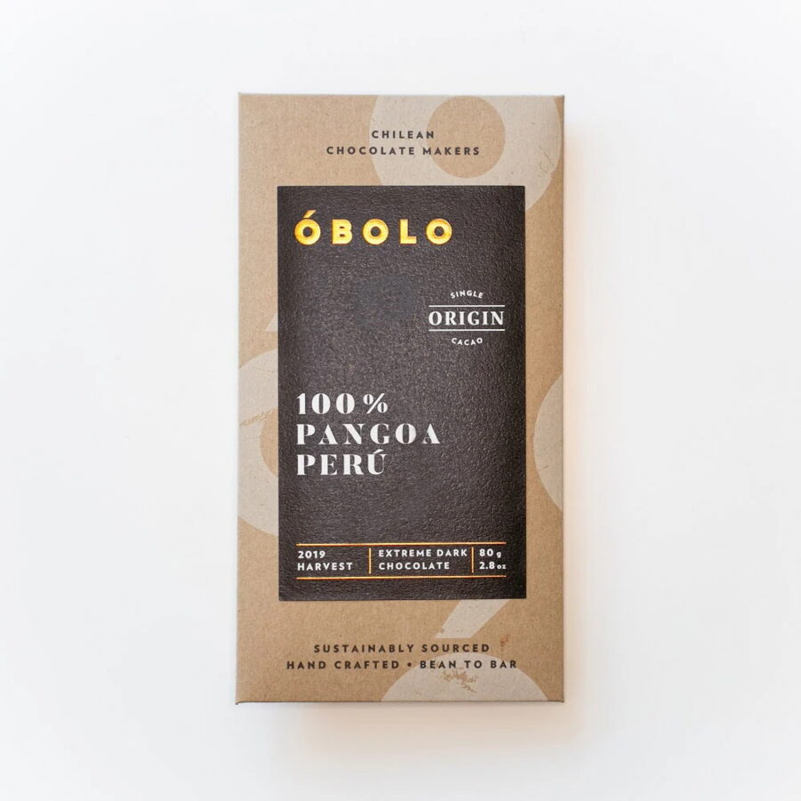 Obolo Pangoa Peru 100% Dark Chocolate Bar