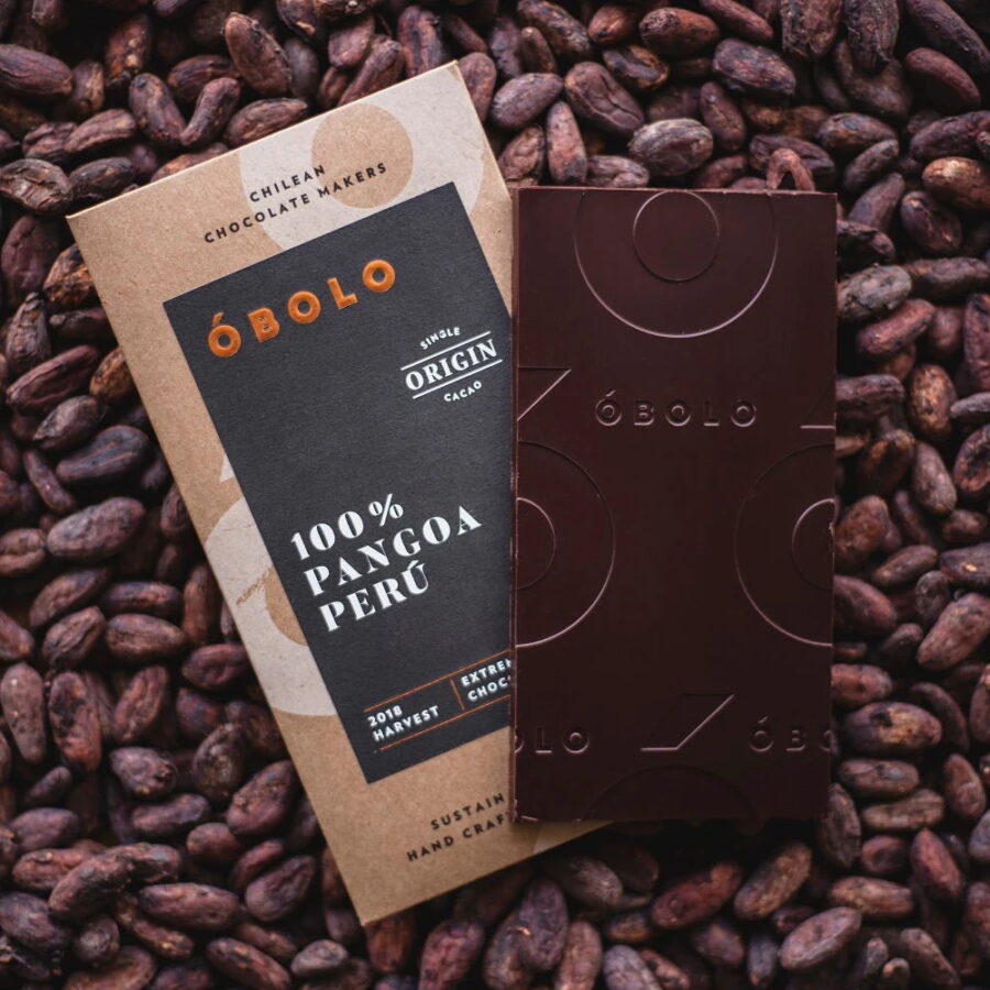 Obolo Pangoa Peru 100% Dark Chocolate Bar Lifestyle