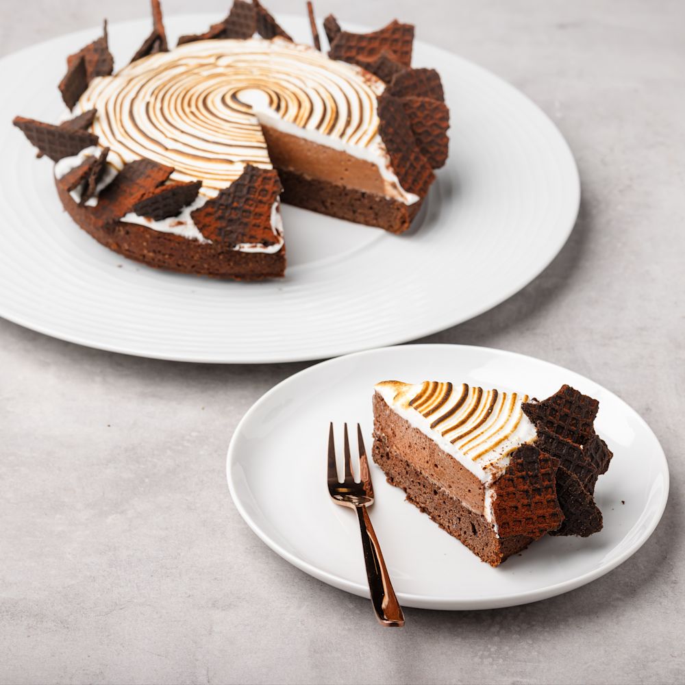 deZaan Rich Terracotta S’mores Cake