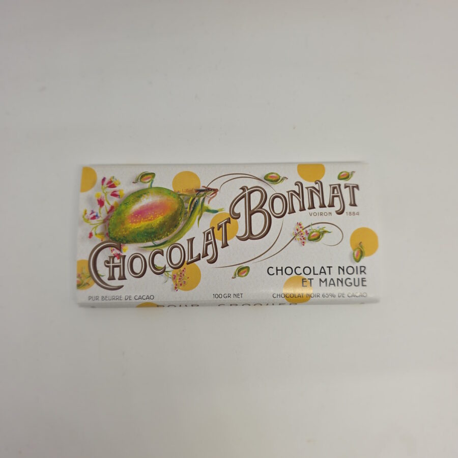 Chocolat Bonnat 65% Dark Chocolate Bar with Mango