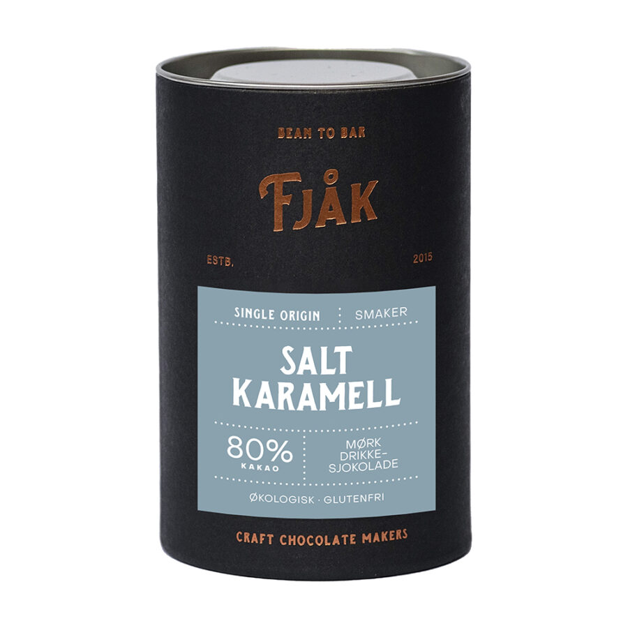 Fjak Salt Caramel 80% Dark Drinking Chocolate