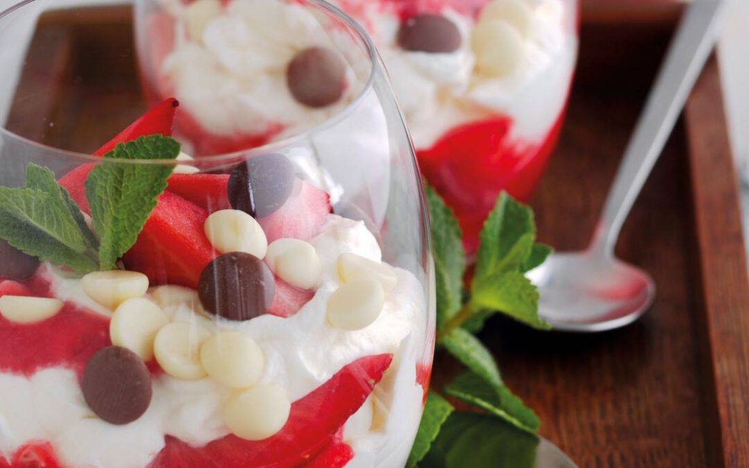 Callebaut Chocolate Berry Mess